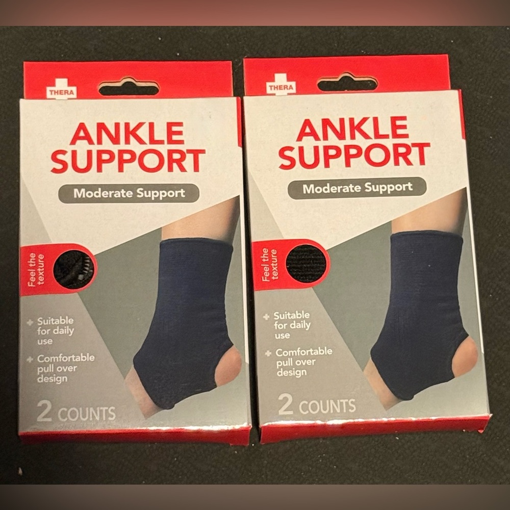 Thera Plus Set of 2 Ankle Support - Moderate Support